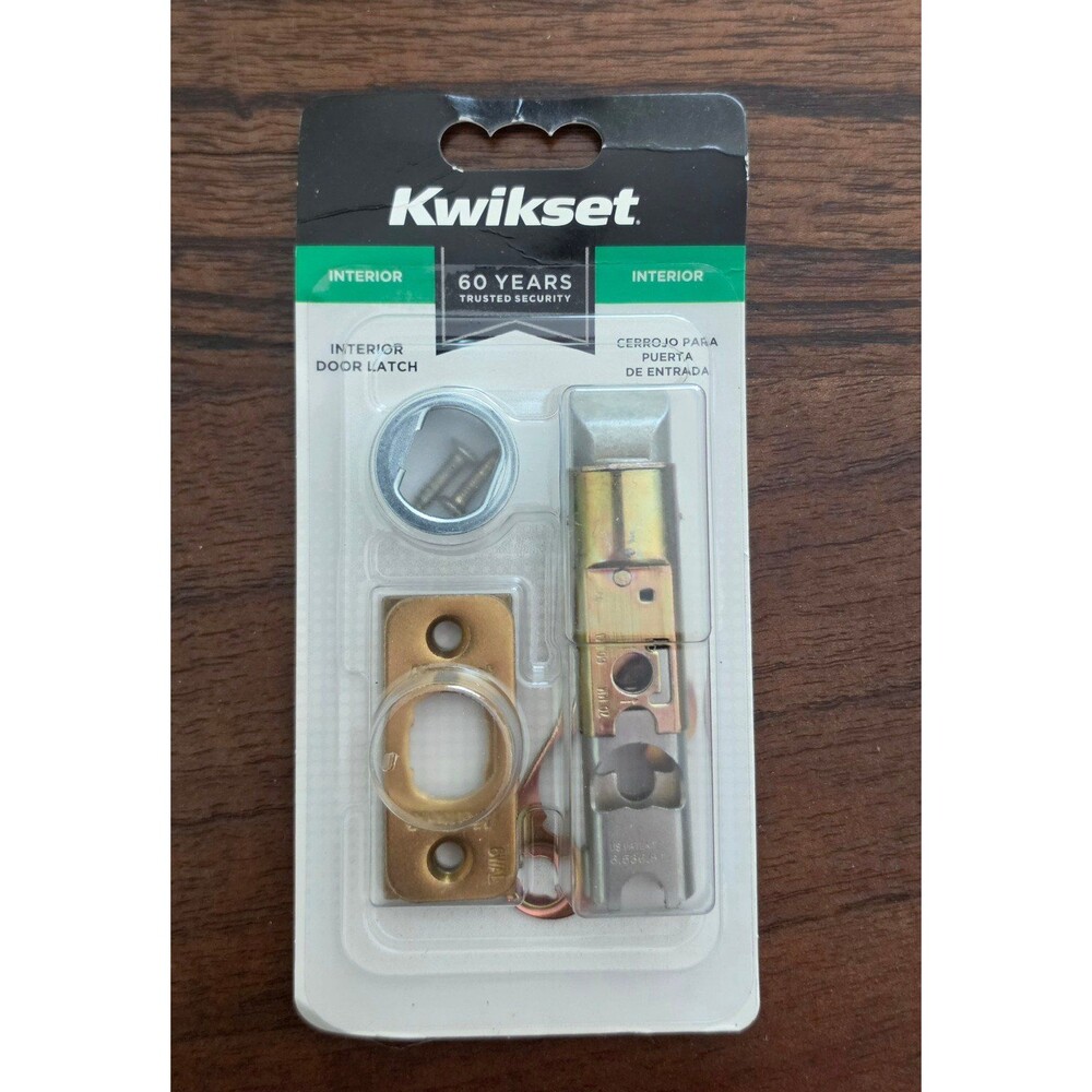 Kwikset Adjustable Interior Door Latch 2-3/8 or 2-3/4 Backset New Sealed